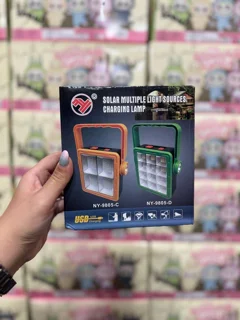 پروژکتور و چراغ قوه خورشیدی مدل NY-9805
