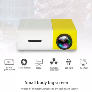 مینی پروژکتور برند YG مدل YG300 Projector