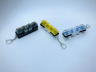 فیجت کیبورد مکانیکال 4 کلید ضد استرس با سوییچ کلیکی